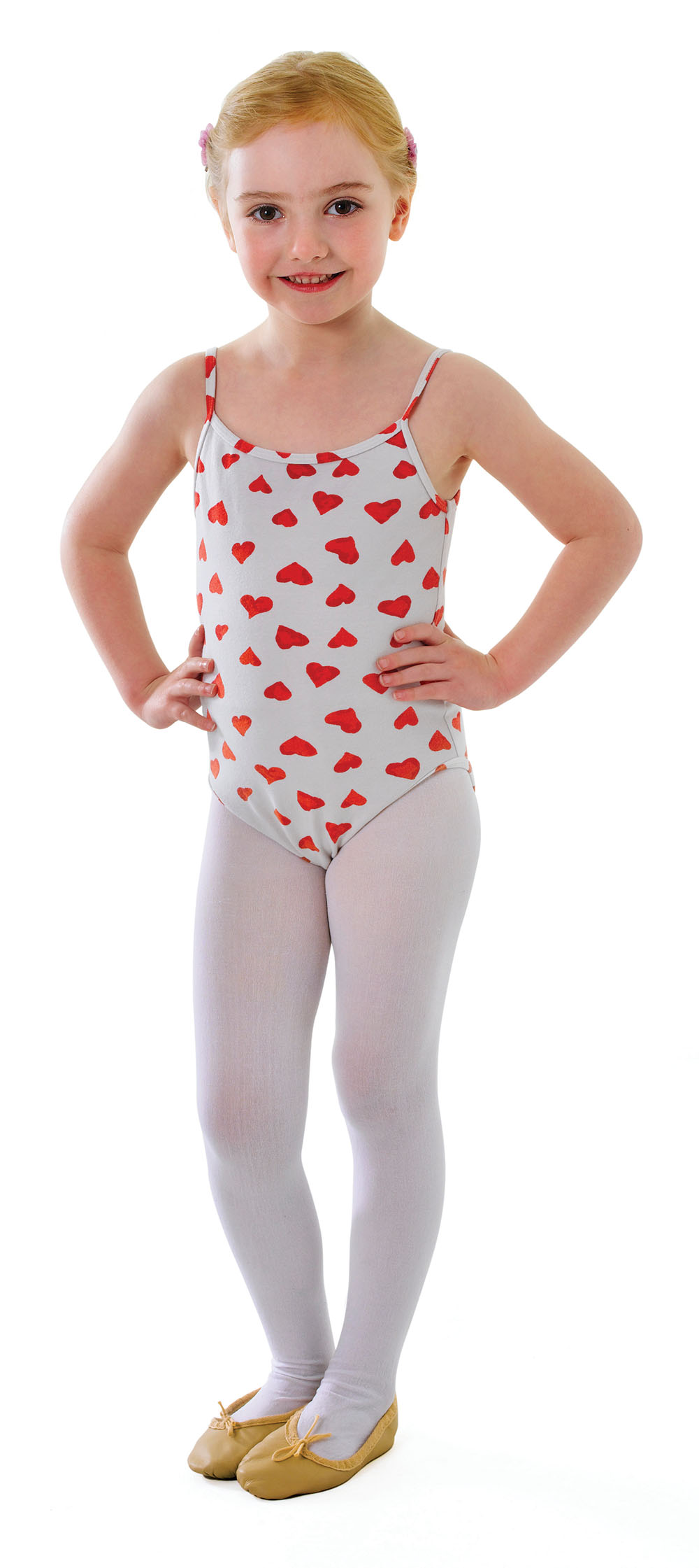 Childs Tights White 4/6 Small